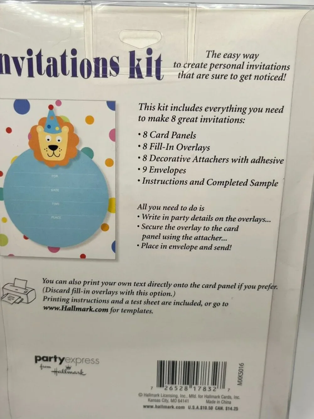 2 Boxes of 8 Vintage Hallmark Party Invitations Celebrate any occasion